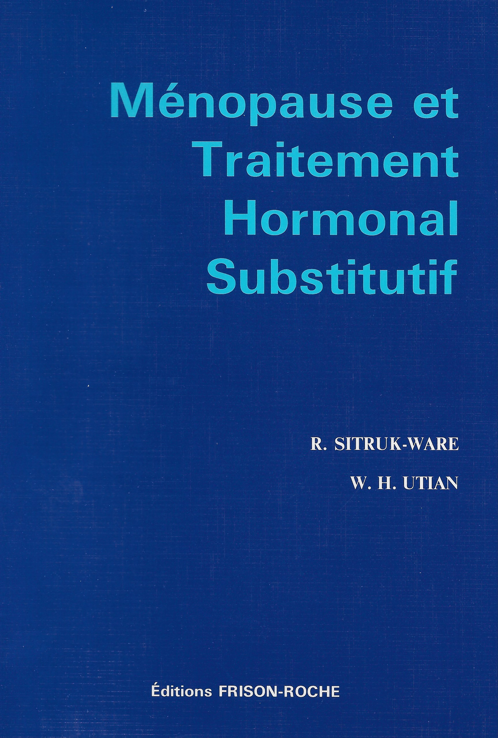 Information sur le traitement hormonal substitutif de la ménopause